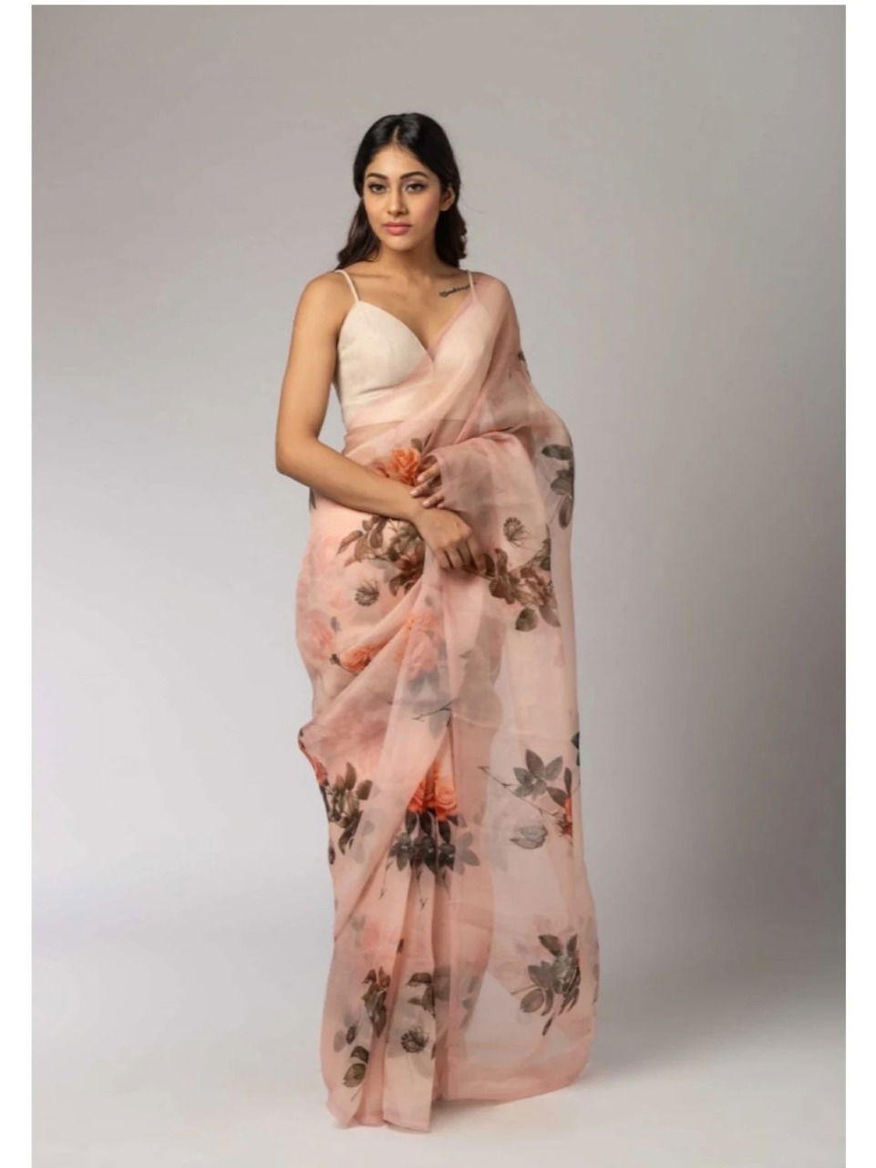 Soni 130 Heavy Printed Stylish Designer Party Wear Organza Saree Collection